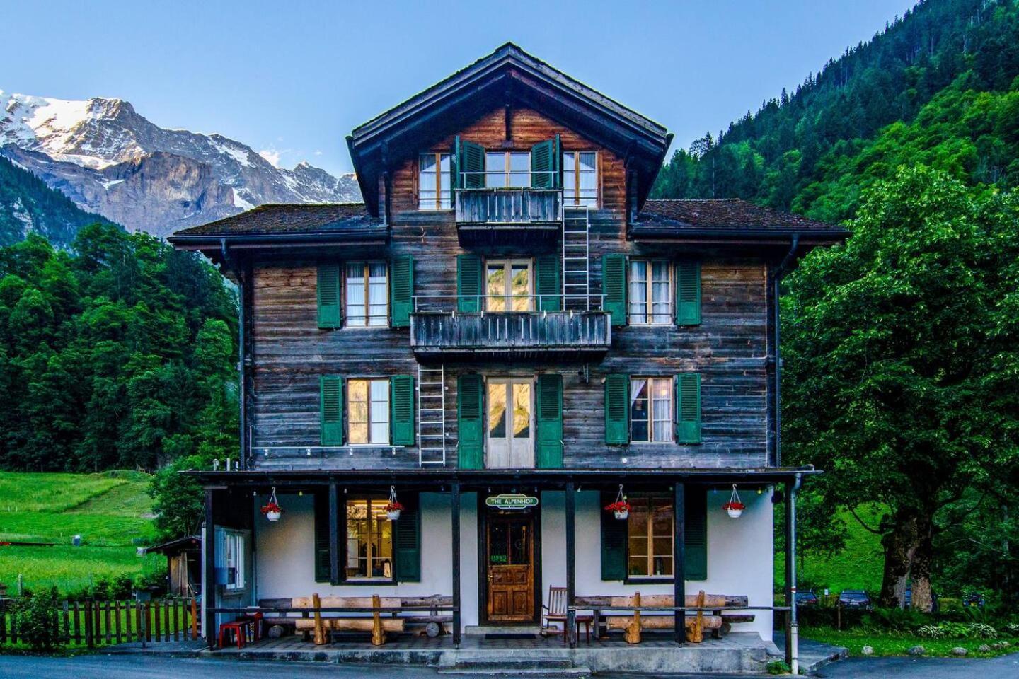 Alpenhof Mountain Lodge Stechelberg Dış mekan fotoğraf