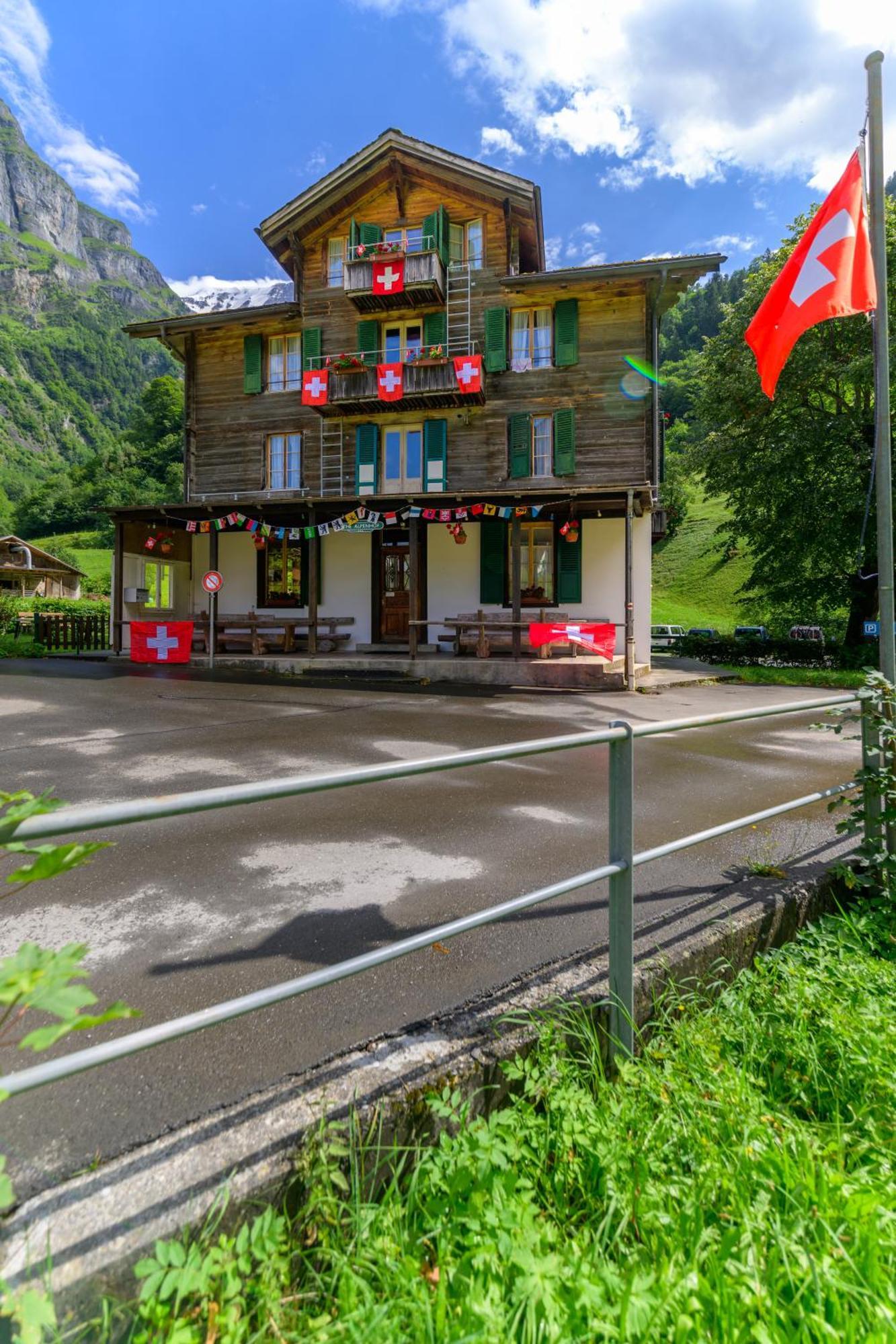 Alpenhof Mountain Lodge Stechelberg Dış mekan fotoğraf